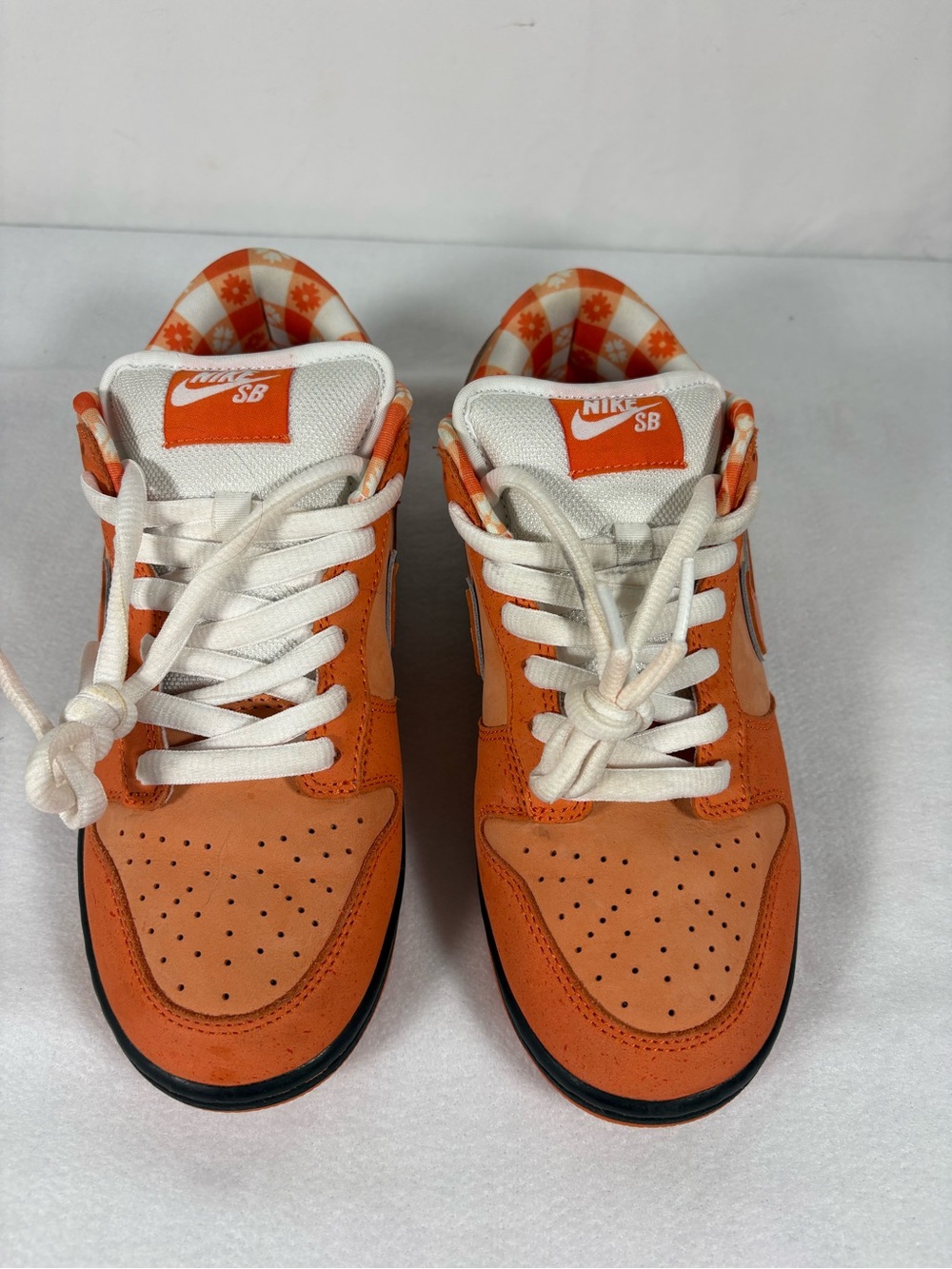 Nike Dunk Low Concepts SB Orange Lobster Shoes Size 6.6 FD8776-800